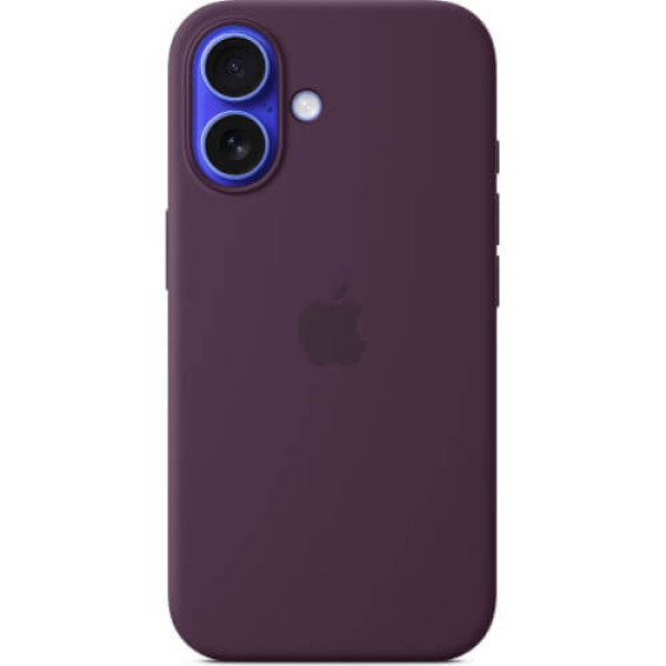 Чохол-накладка Apple iPhone 16 Silicone Case with MagSafe Plum (MYY43)