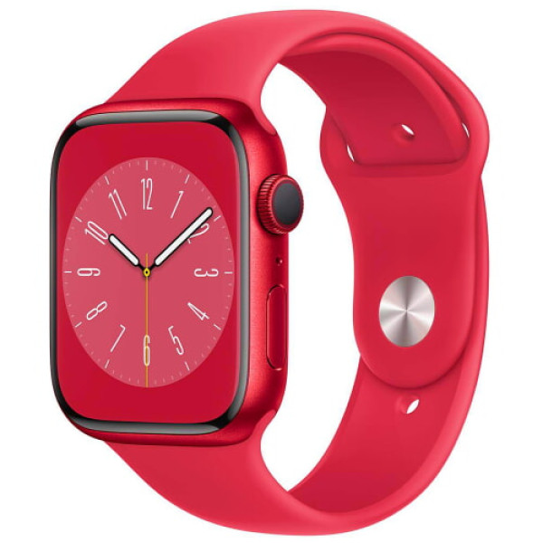Apple Watch Series 8 45mm LTE Red Aluminium with (PRODUCT)RED Sport Band (MNKA3)