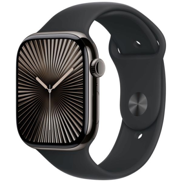 Apple WATCH Series 10 46 mm Slate Titanium Case with Link Bracelet