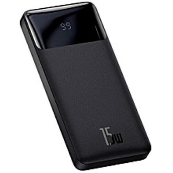 Зовнішній акумулятор Baseus Bipow Digital Display 15W 10000mAh Black (PPDML-I01)