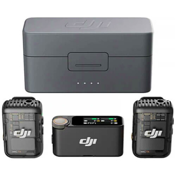 Мікрофонна радіосистема DJI Mic 2 (2 TX + 1 RX) (6941565971364) (1 рік гарантії)