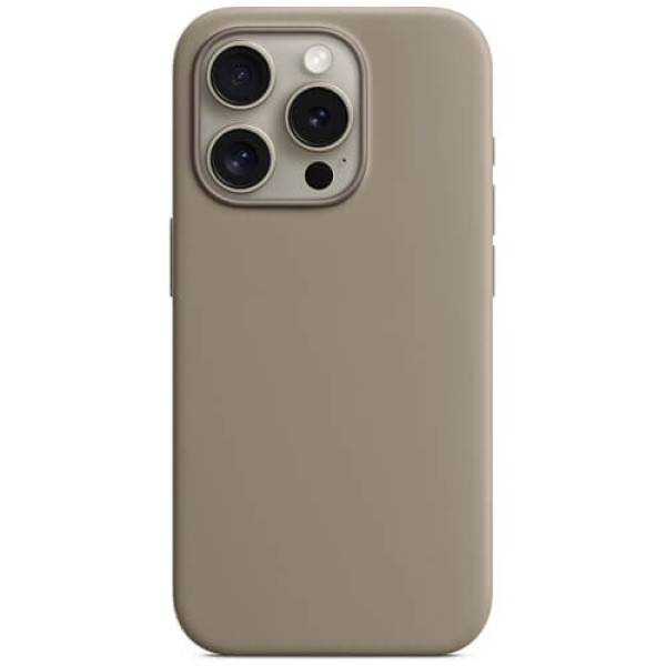 Чохол Monblan Magnetic Silicone MagSafe для iPhone 15 Pro Clay
