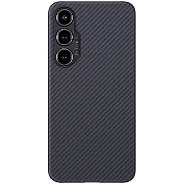 Чохол Pitaka MagEZ Case 4 Twill для Samsung Galaxy S24 Black/Grey (KS2401)