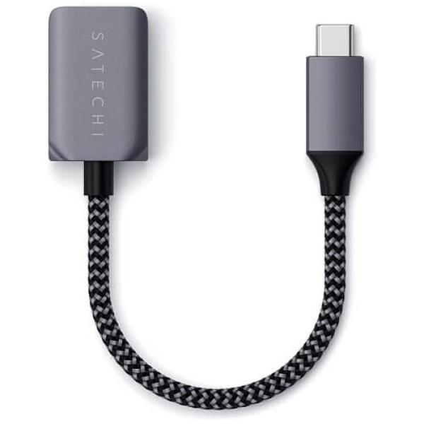 Кабель Satechi USB-C/USB 3.0 Adapter Cable Space Gray (ST-UCATCM)
