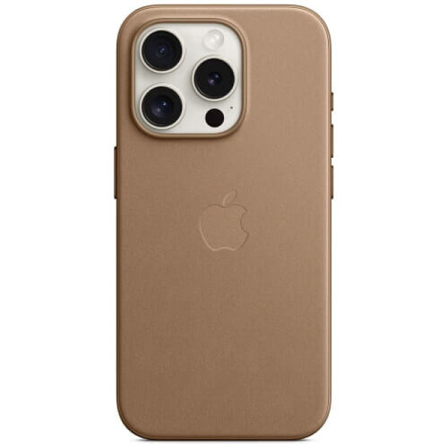 Чохол Apple iPhone 15 Pro FineWoven Case with MagSafe Taupe (MT4J3)