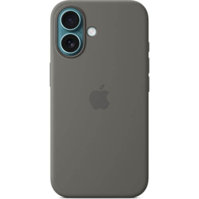 Чохол Apple iPhone 16 Silicone Case with MagSafe Stone Gray (MYY33)