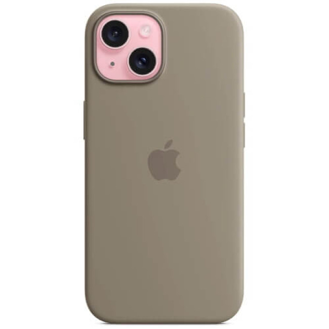Чохол Apple iPhone 15 Silicone Case with MagSafe Clay (MT0Q3)
