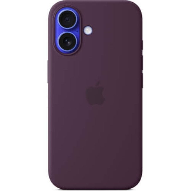 Чохол-накладка Apple iPhone 16 Silicone Case with MagSafe Plum (MYY43)