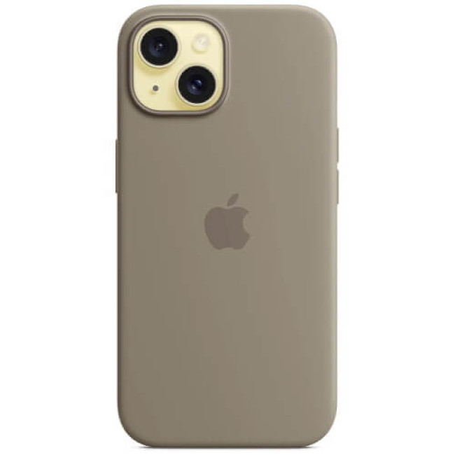 Чохол Apple iPhone 15 Plus Silicone Case with MagSafe Clay (MT133)