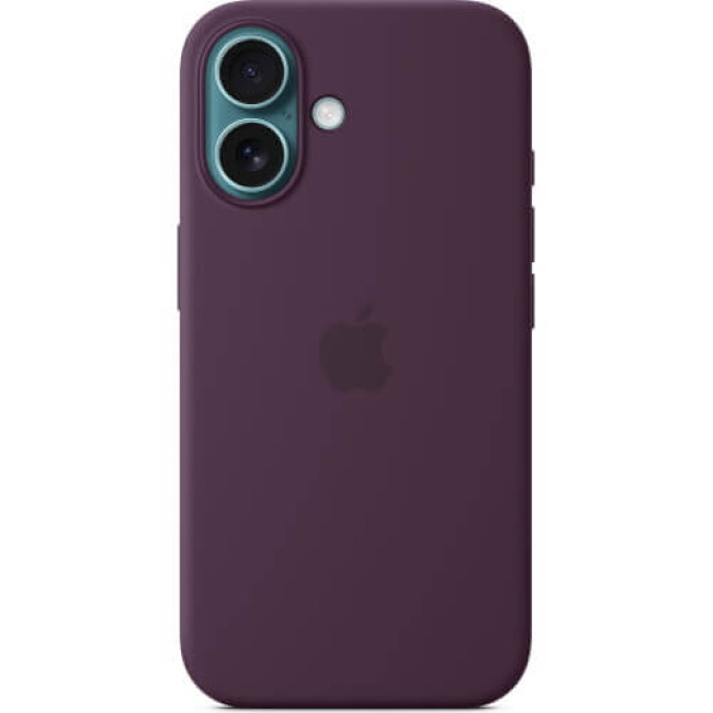 Чохол-накладка Apple iPhone 16 Silicone Case with MagSafe Plum (MYY43)