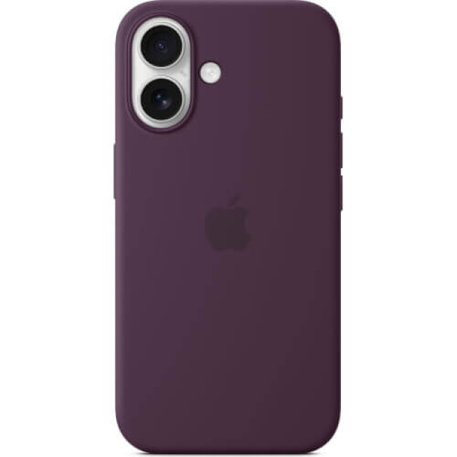 Чохол-накладка Apple iPhone 16 Silicone Case with MagSafe Plum (MYY43)