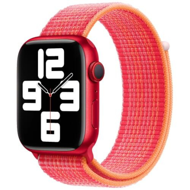 Ремінець для Apple Watch 45/49/44/42mm Red (PRODUCT) Sport Loop (MPLF3)