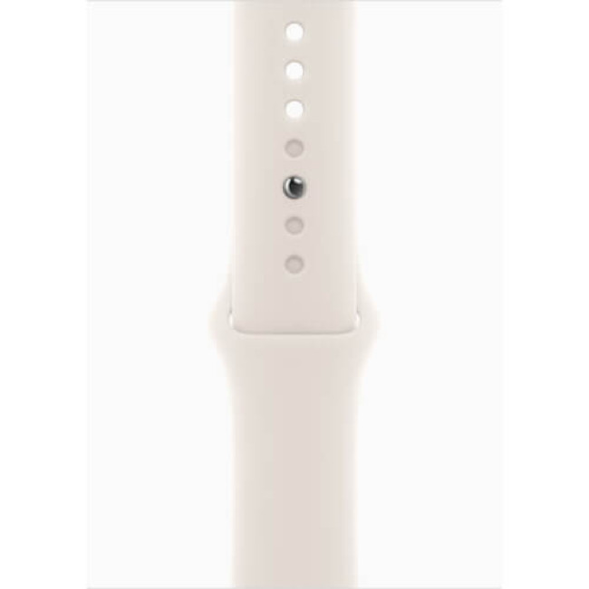 Apple Watch SE 2 2024 GPS 44mm Starlight Aluminium with Starlight Sport Band M/L (MXEV3)