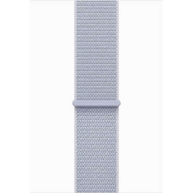 Apple Watch SE 2 2024 GPS 40mm Silver Aluminium with Blue Cloud Sport Loop (MXEE3)