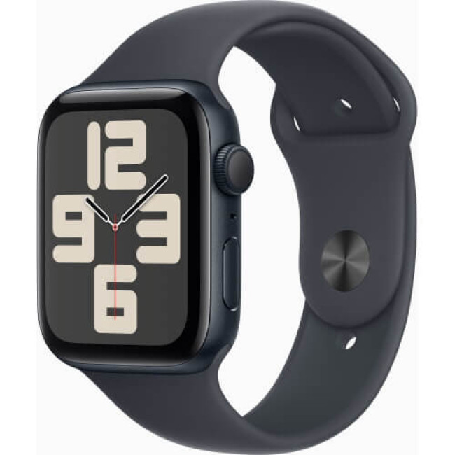 Apple Watch SE 2 2024 GPS 40mm Midnight Aluminium with Midnight Sport Band S/M (MXE73)