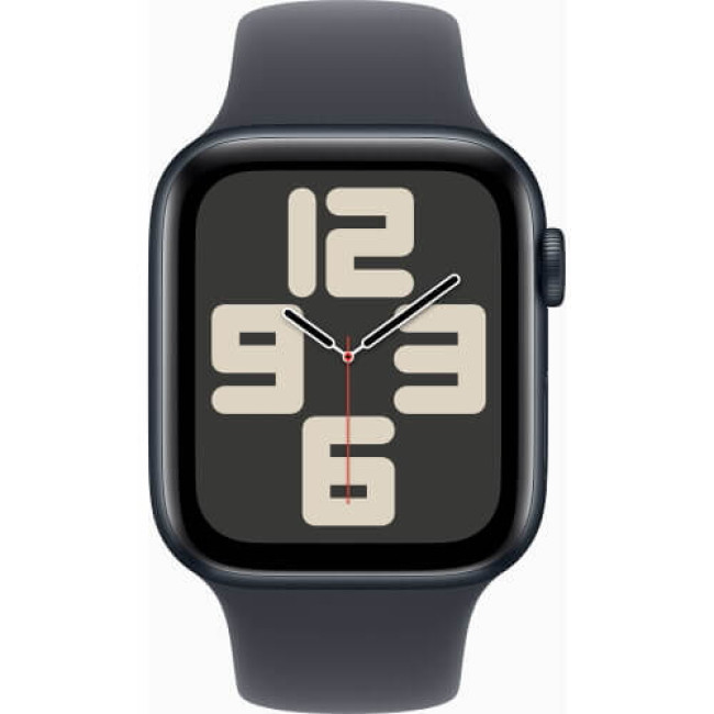 Apple Watch SE 2 2024 GPS 40mm Midnight Aluminium with Midnight Sport Band S/M (MXE73)