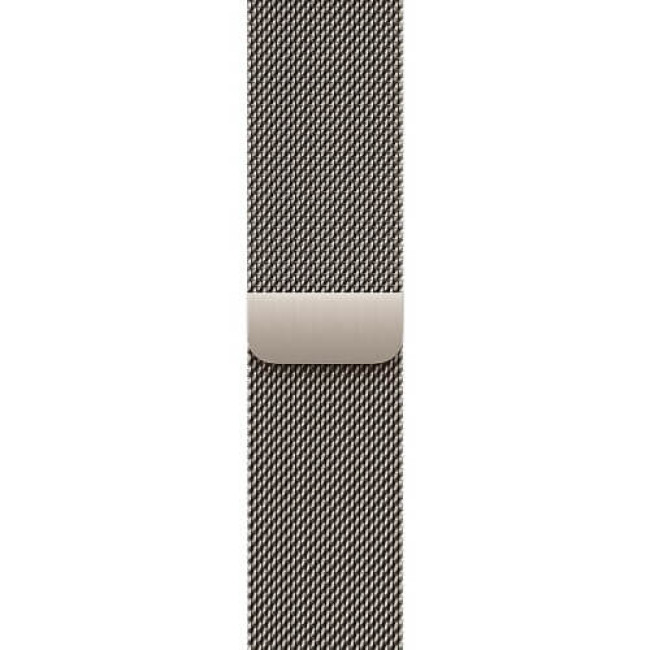 Apple Watch Series 10 42mm Natural Titanium with Natural Milanese Loop (MWXF3)