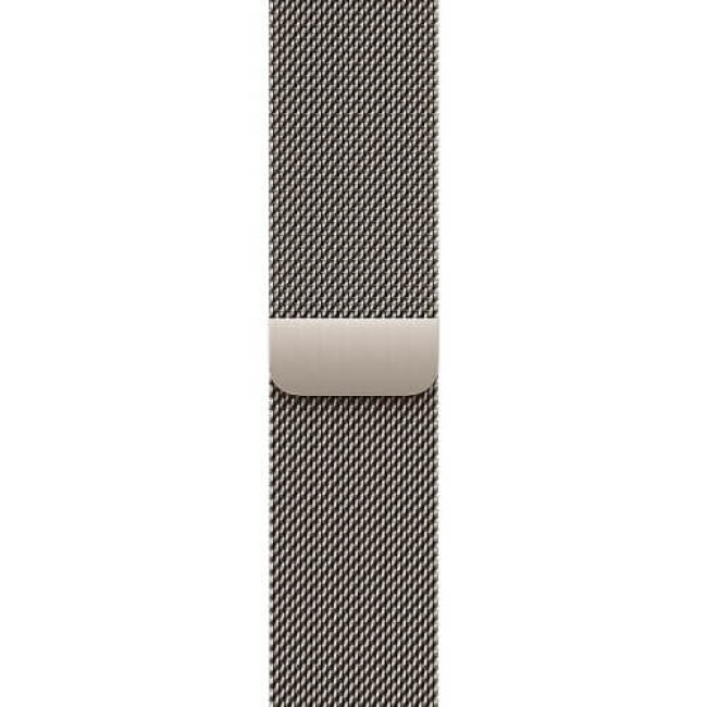 Apple Watch Series 10 46mm Natural Titanium with Natural Milanese Loop S/M (MC7Q4)