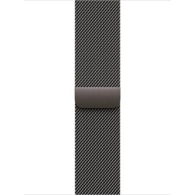 Apple Watch Series 10 46mm Slate Titanium with Slate Milanese Loop S/M (MC7R4)