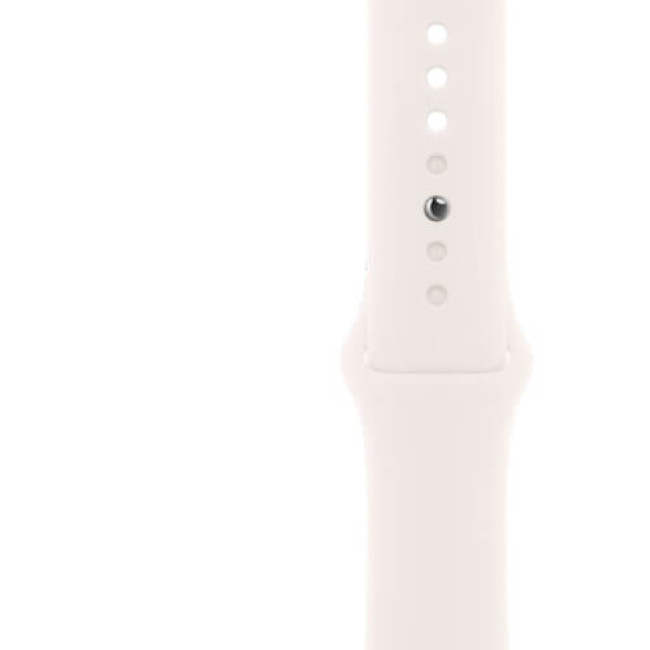 Apple Watch Series 10 46mm Rose Gold Aluminium with Light Blush Sport Band S/M (MWWT3)