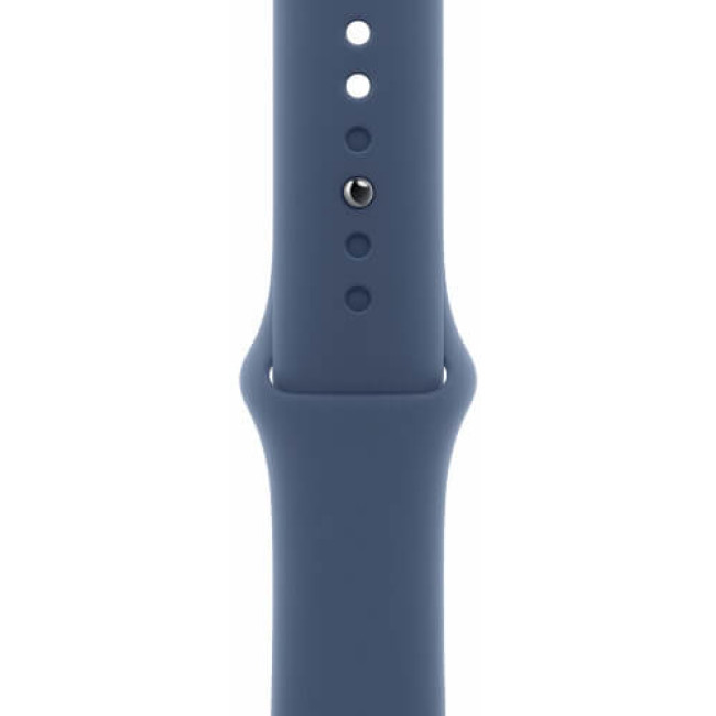 Apple Watch Series 10 42mm Silver Aluminium with Denim Sport Band S/M (MWWA3)