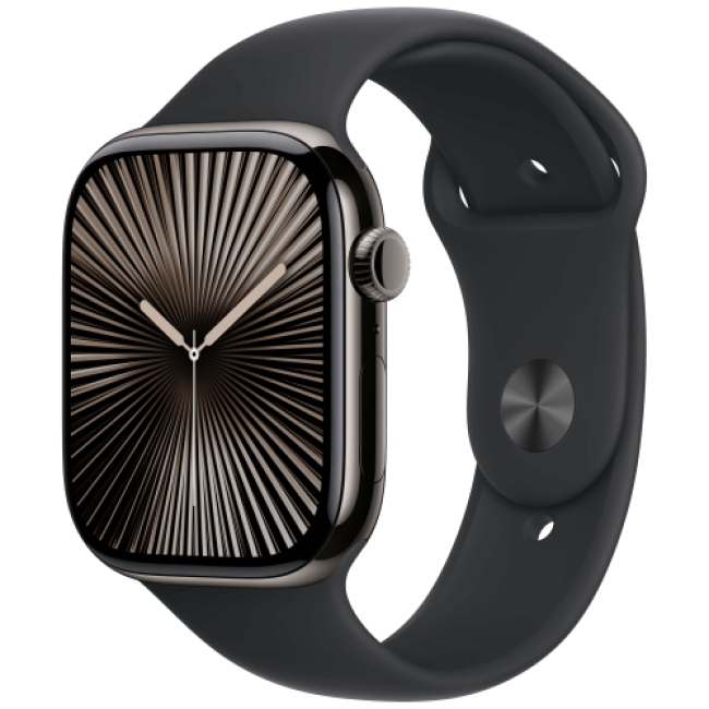 Apple WATCH Series 10 46 mm Slate Titanium Case with Link Bracelet