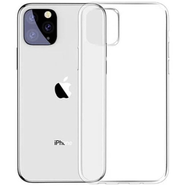 Чохол-накладка Baseus Simple Series Case для iPhone 11 Pro Max Transparent (ARAPIPH65S-02)