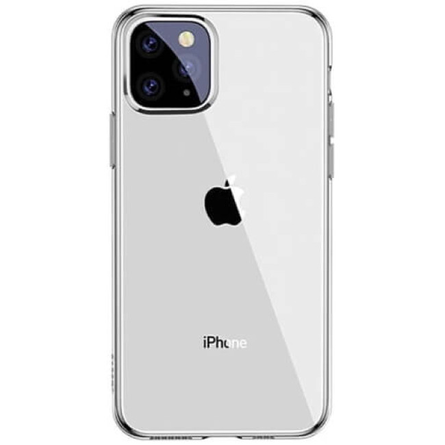 Чохол-накладка Baseus Simple Series Case для iPhone 11 Pro Max Transparent (ARAPIPH65S-02)