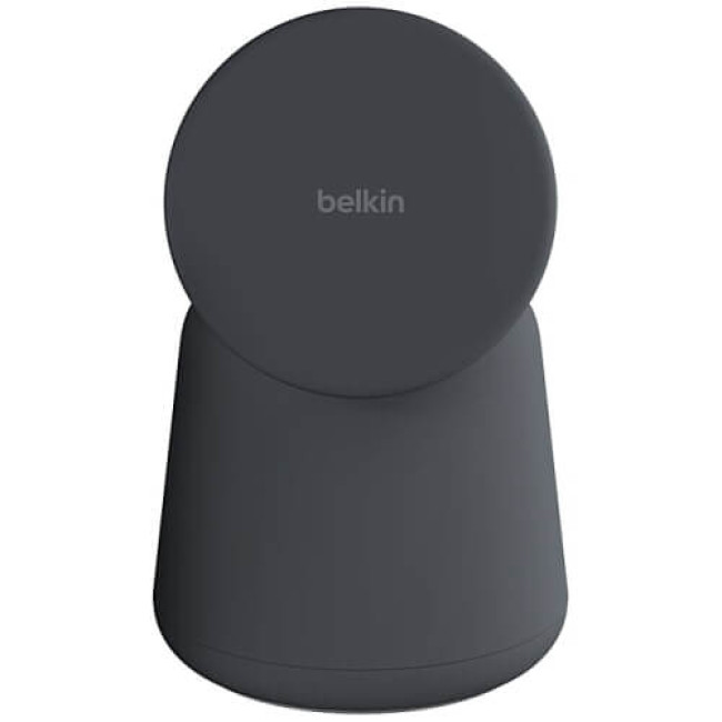 Бездротове ЗУ Belkin 2in1 MagSafe Charge Station Black (WIZ020VFH36)