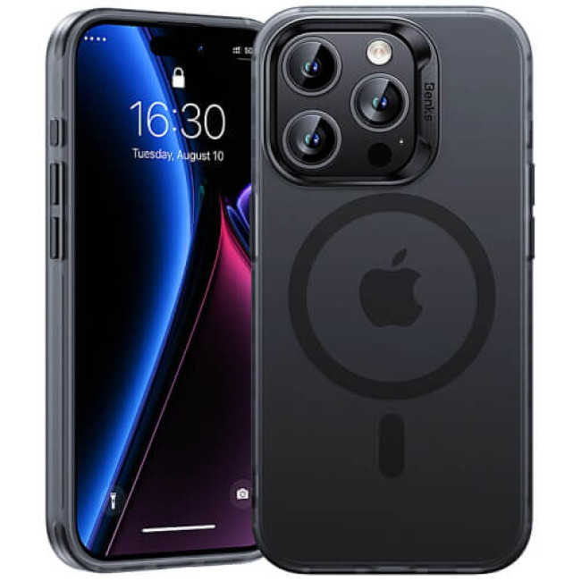 Чохол-накладка Benks Lucid Armor Case для iPhone 15 Pro Max with MagSafe Black