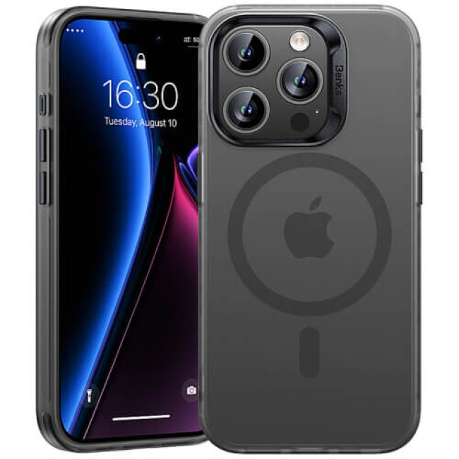 Чохол Benks Lucid Armor Case для iPhone 15 Pro with MagSafe Grey