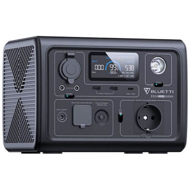 Зарядна станція BLUETTI EB3A 600W 268Wh