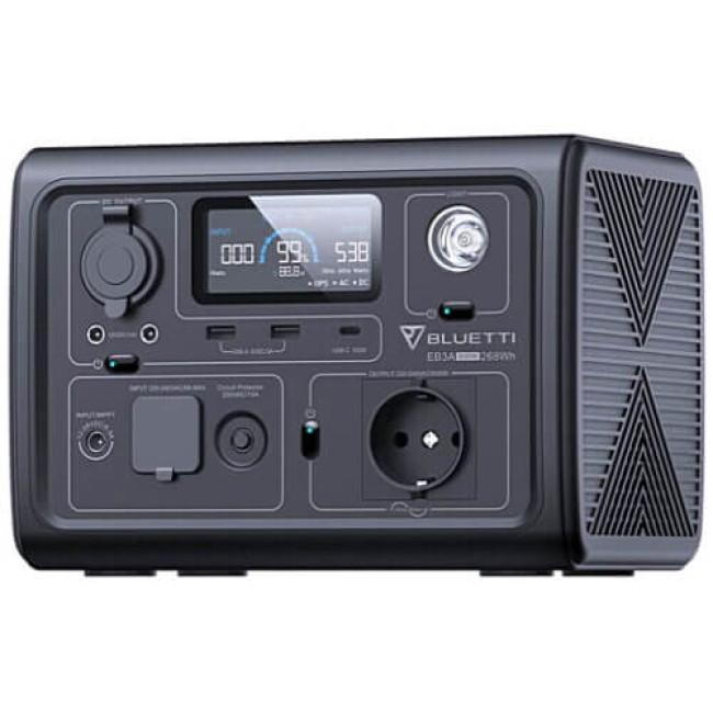 Зарядна станція BLUETTI EB3A 600W 268Wh