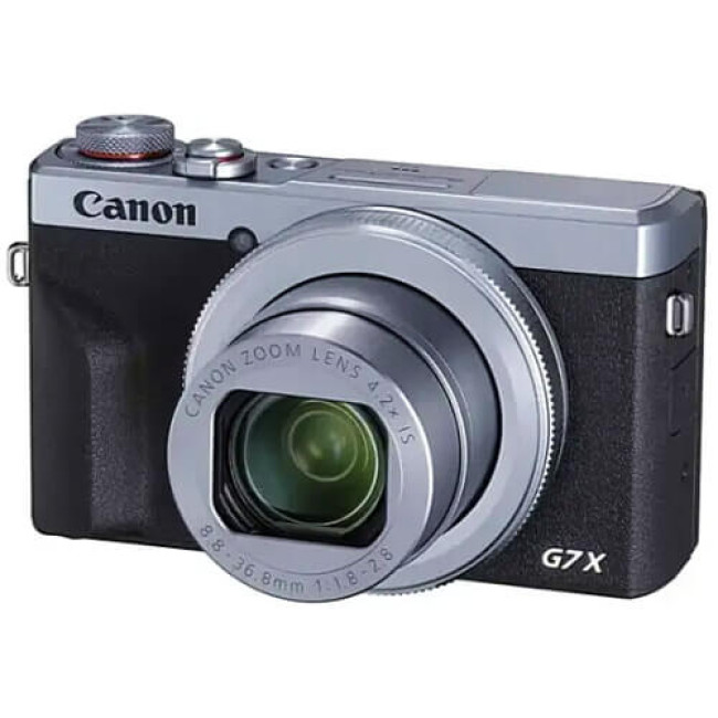 Компактна камера Canon PowerShot G7 X Mark III Silver (3638C013) (1 рік гарантії)