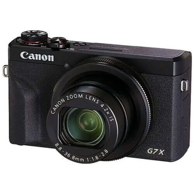 Компактний фотоапарат Canon PowerShot G7 X Mark III Black (3637C013)