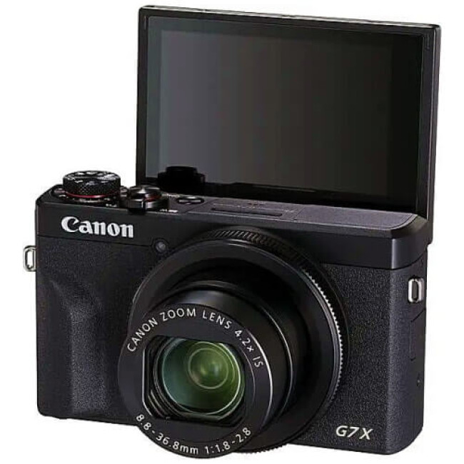 Компактний фотоапарат Canon PowerShot G7 X Mark III Black (3637C013)