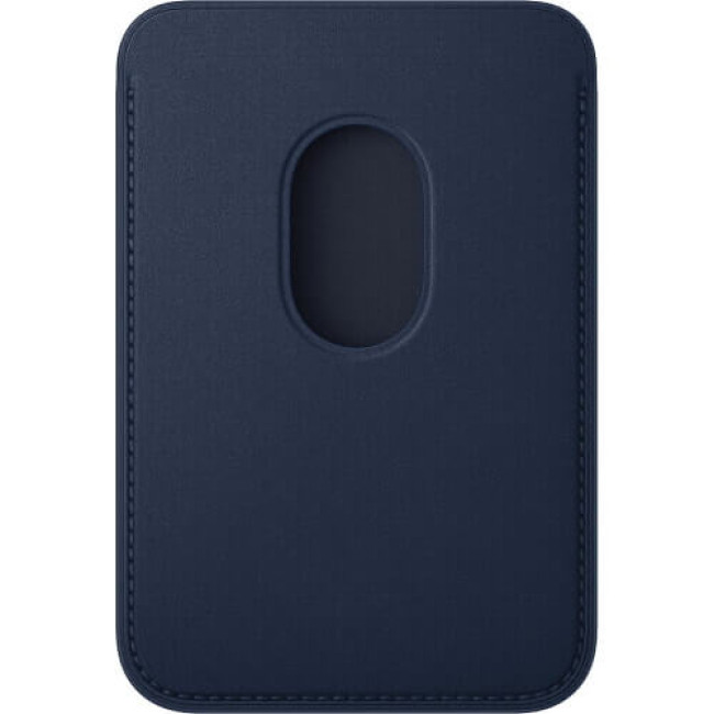 Чохол Apple iPhone FineWoven Wallet with MagSafe Deep Blue (MA6X4)