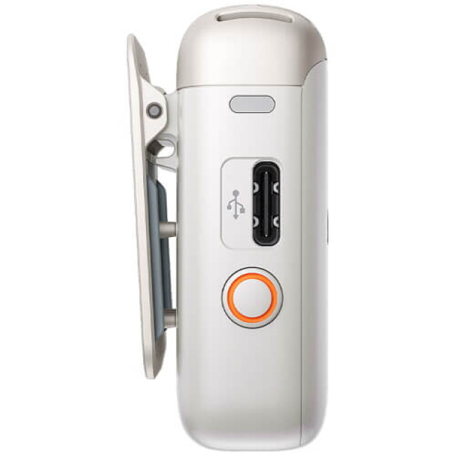 Передавач радіосистеми DJI Mic 2 Transmitter Pearl White (CP.RN.00000329.01)