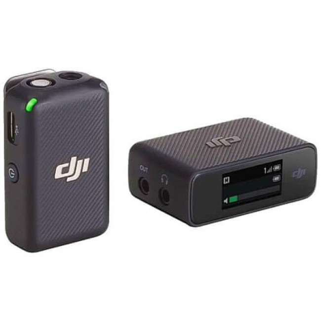 Мікрофонна радіосистема DJI Mic Basic (1TX+1RX) (CP.RN.00000310.01) (1 рік гарантії)