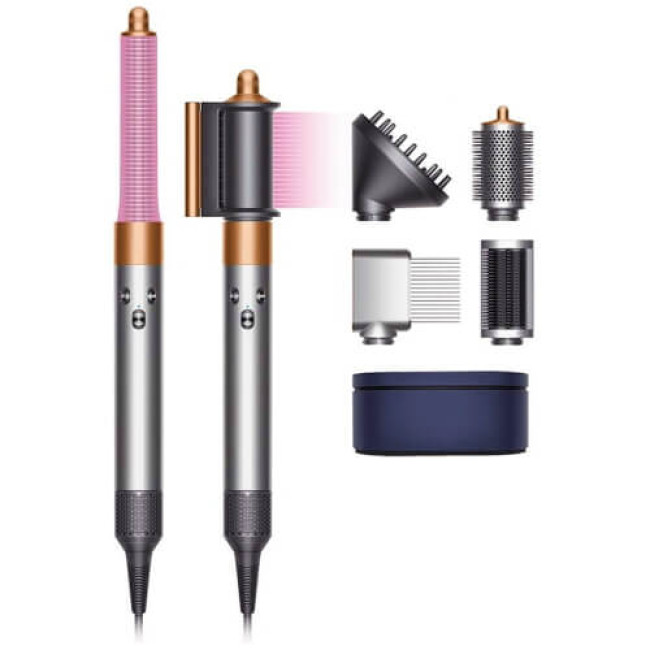 Стайлер Dyson Airwrap Complete Long Diffuse Nickel/Copper (453660-01) (1 рік гарантії)