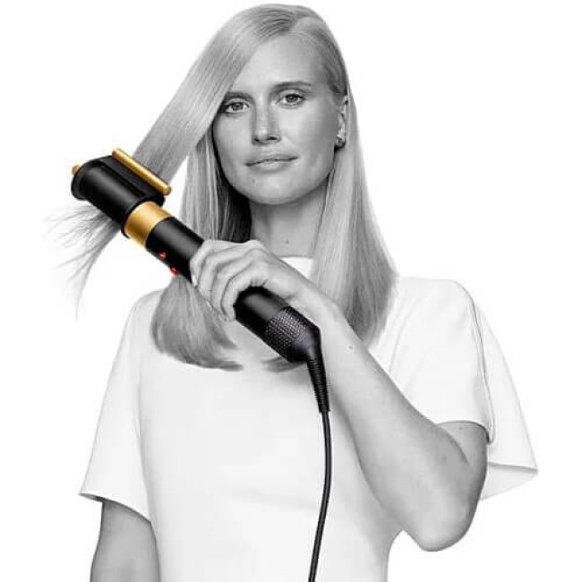 Стайлер Dyson Airwrap Complete Long Onyx Black/Gold (534030-01) (1 рік гарантії)