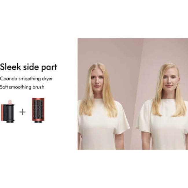 Стайлер Dyson Airwrap Long Volumise Strawberry bronze/Blush pink EU (581840-01) (1 рік гарантії)