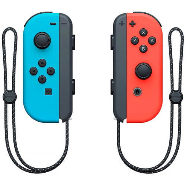 Ігрова приставка Nintendo Switch OLED with Neon Blue and Neon Red Joy-Con