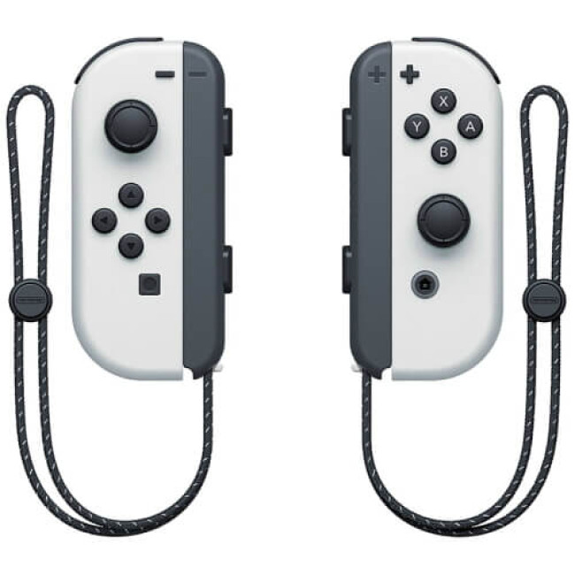 Портативна ігрова приставка Nintendo Switch OLED with White Joy-Con (1 рік гарантії)