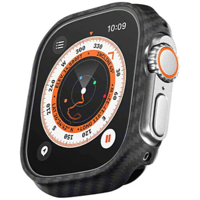 Чохол Pitaka Air Case для Apple Watch Ultra 49mm Black/Grey (KW3001A)