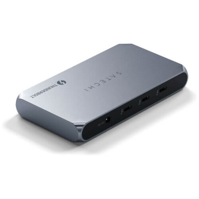 Адаптер Satechi Thunderbolt 4 Slim Hub Pro Space Gray (ST-HT4SHM-EU)