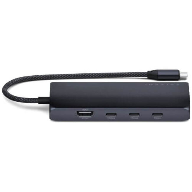 Адаптер Satechi USB-C Multiport Adapter 8K with Ethernet V3 Midnight (ST-P8KED)
