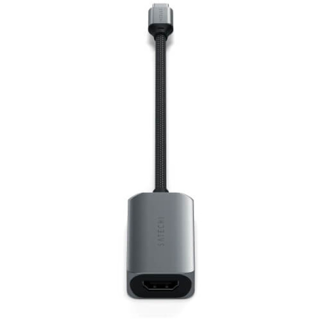 Адаптер Satechi USB-C до HDMI 2.1 8K Space Gray (ST-AC8KHM)