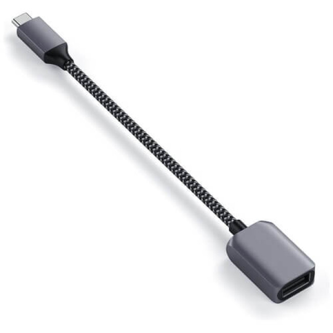 Кабель Satechi USB-C/USB 3.0 Adapter Cable Space Gray (ST-UCATCM)