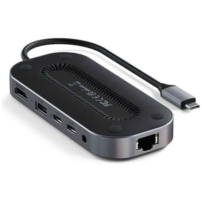 Адаптер Satechi USB4 Multiport Adapter with 2.5G Ethernet Space Gray (ST-U4MGEM)